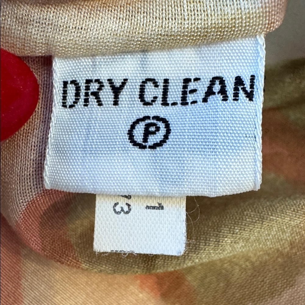 Tommy Bahama Floral Silk Blend Button-Down Shirt - Pink and Green, sz S - Picture 7 of 13